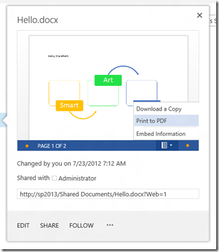 SharePoint 2013之Office Web Apps Server（2）-DESTLIVE