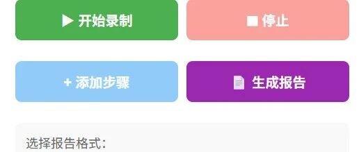 TestFlow Recorder 插件界面