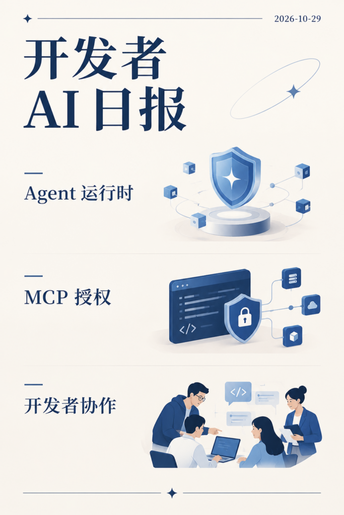 开发者 AI 日报 · 2026-10-29 配图